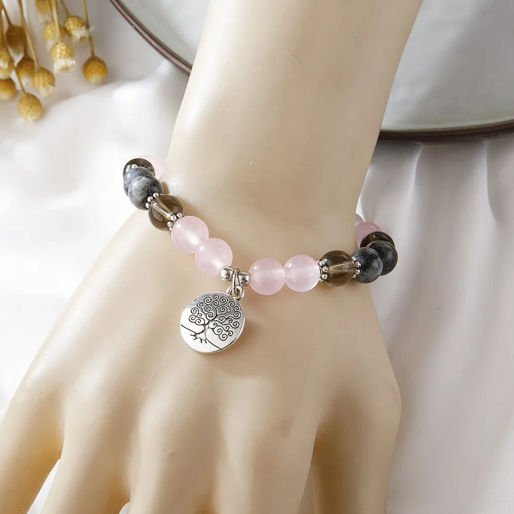 Versatile Natural Crystal Bracelet Powder Water