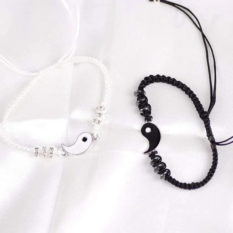 Yin Yang Couple Bracelets