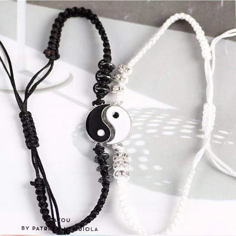 Yin Yang Couple Bracelets