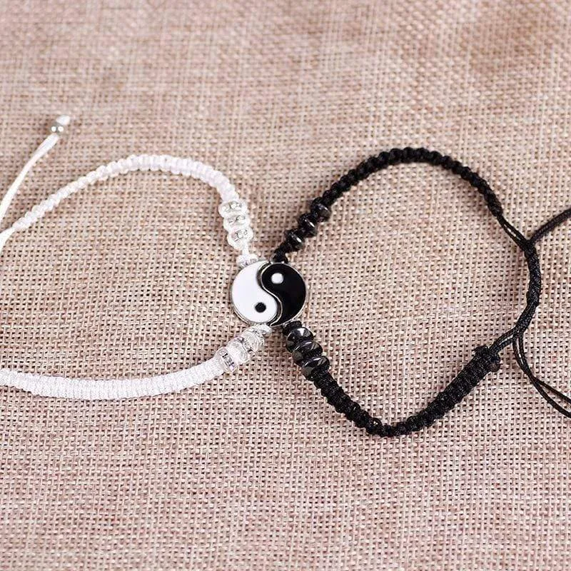 Yin Yang Couple Bracelets