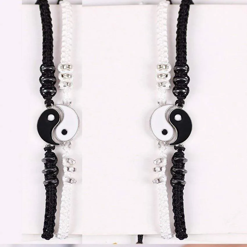 Yin Yang Couple Bracelets