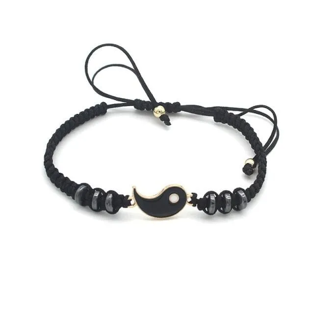 Yin Yang Couple Bracelets